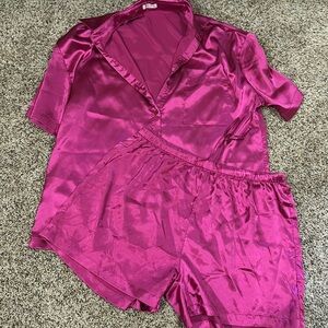 Women’s satin PJs